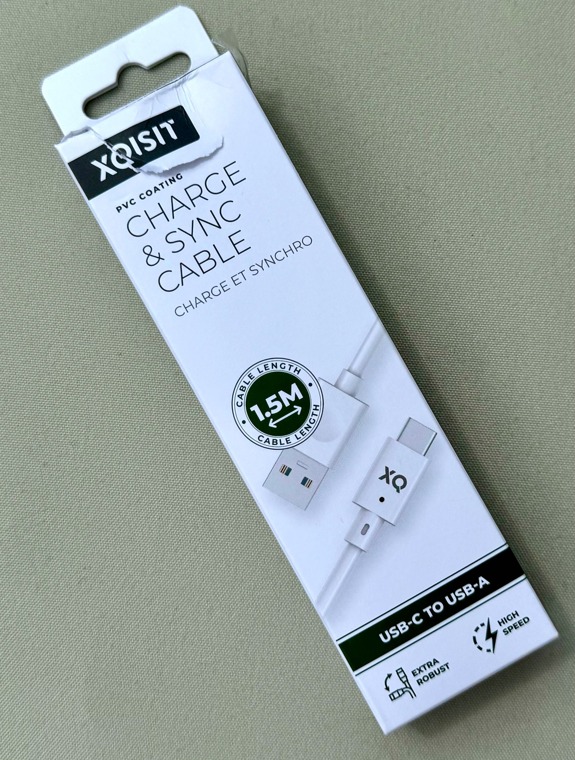 Kabel zasilający XQ USB-C i USB-A