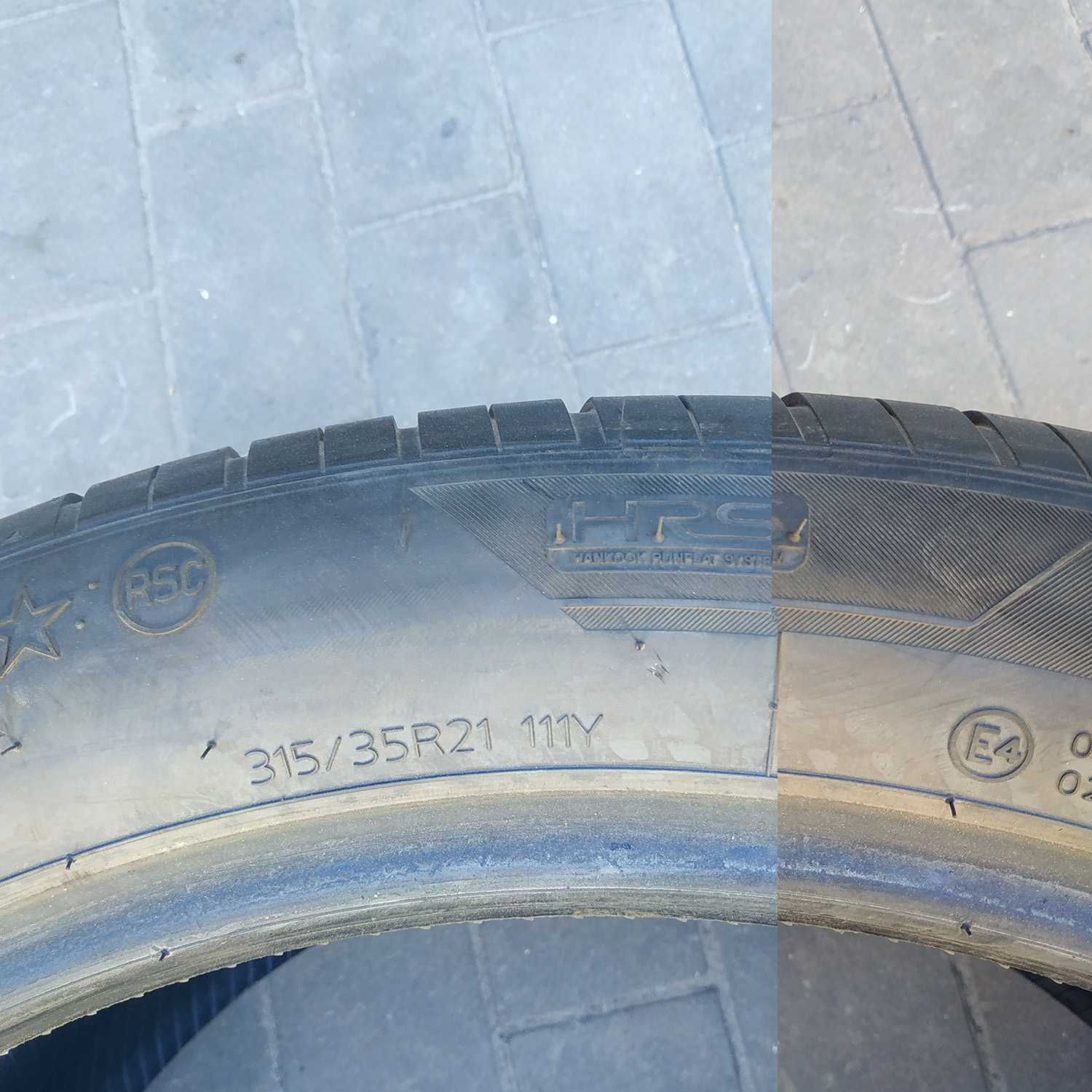 R21 315/35 Hankook Ventus s1evo3 / 2023 р 6-7мм 2шт