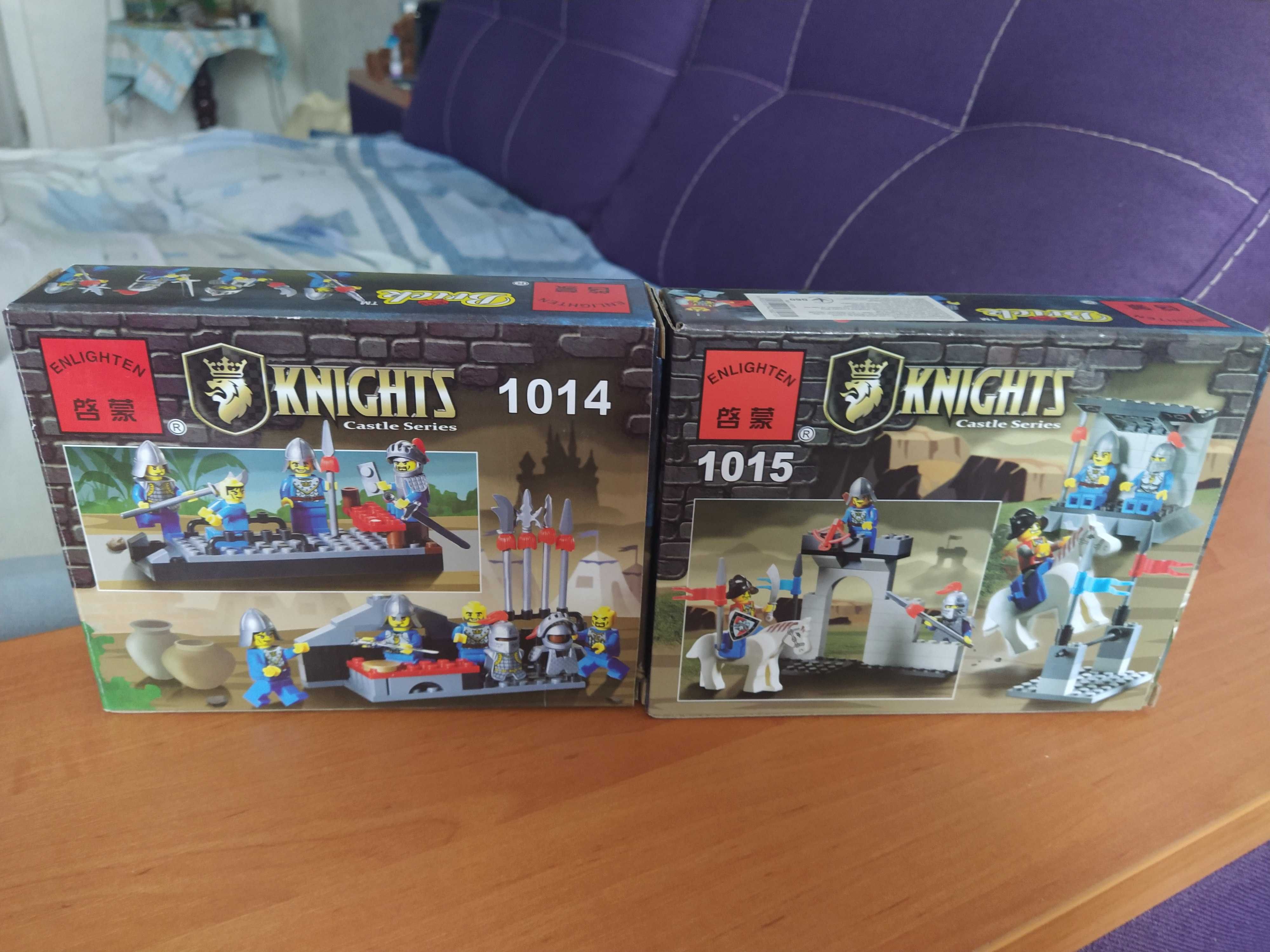 Brick enlighteen knights 1015 1014 как lego