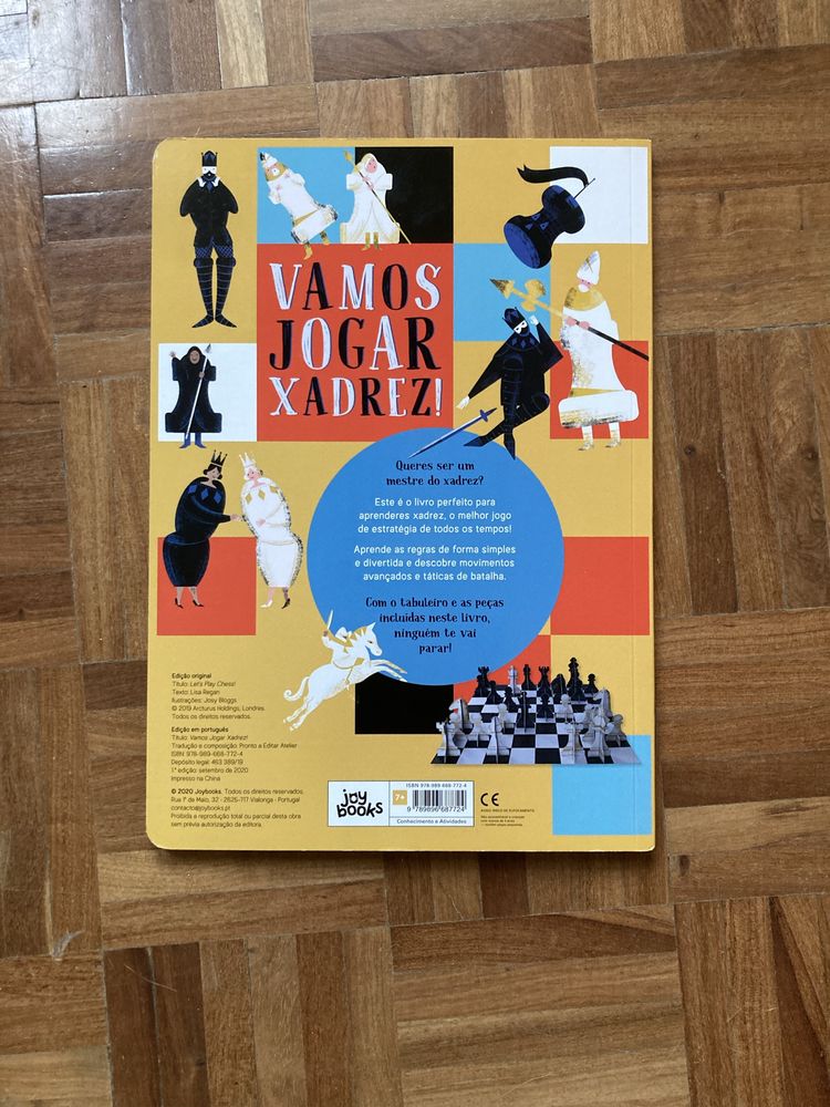 Livro “vamos jogar xadrez”