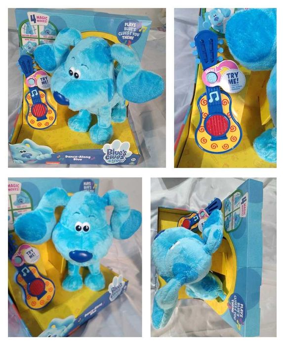Famosa Peluche eletrónico Dance Along Blue (189)