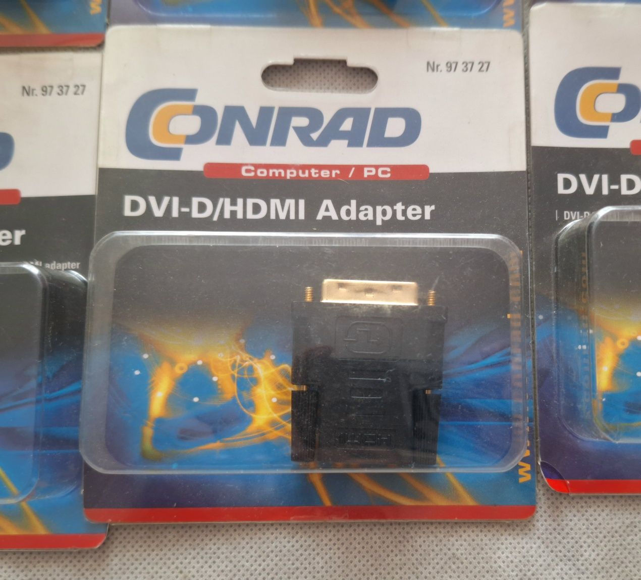 Zestaw 6 szt Adapter DVI Hdmi Conrad nowe