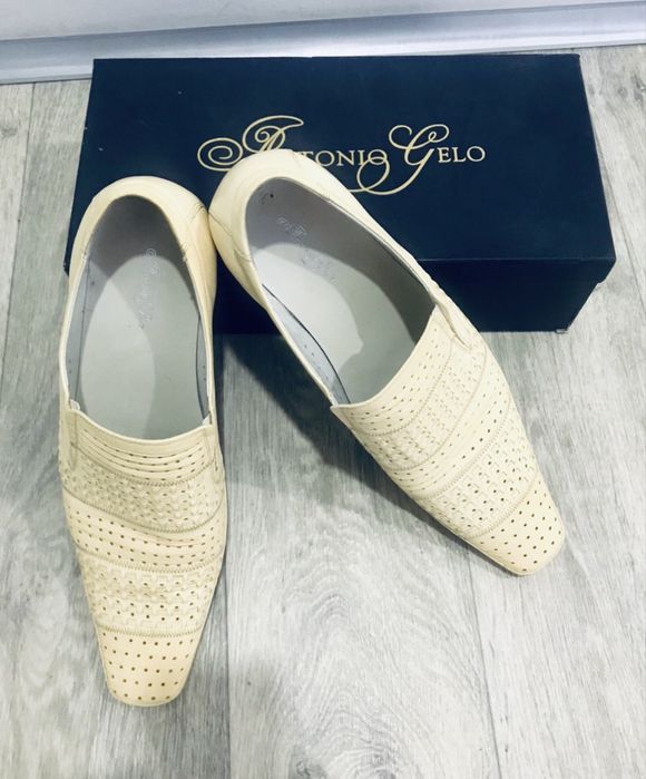 мужские кожаные туфли рр 46 vitto rossi gelo