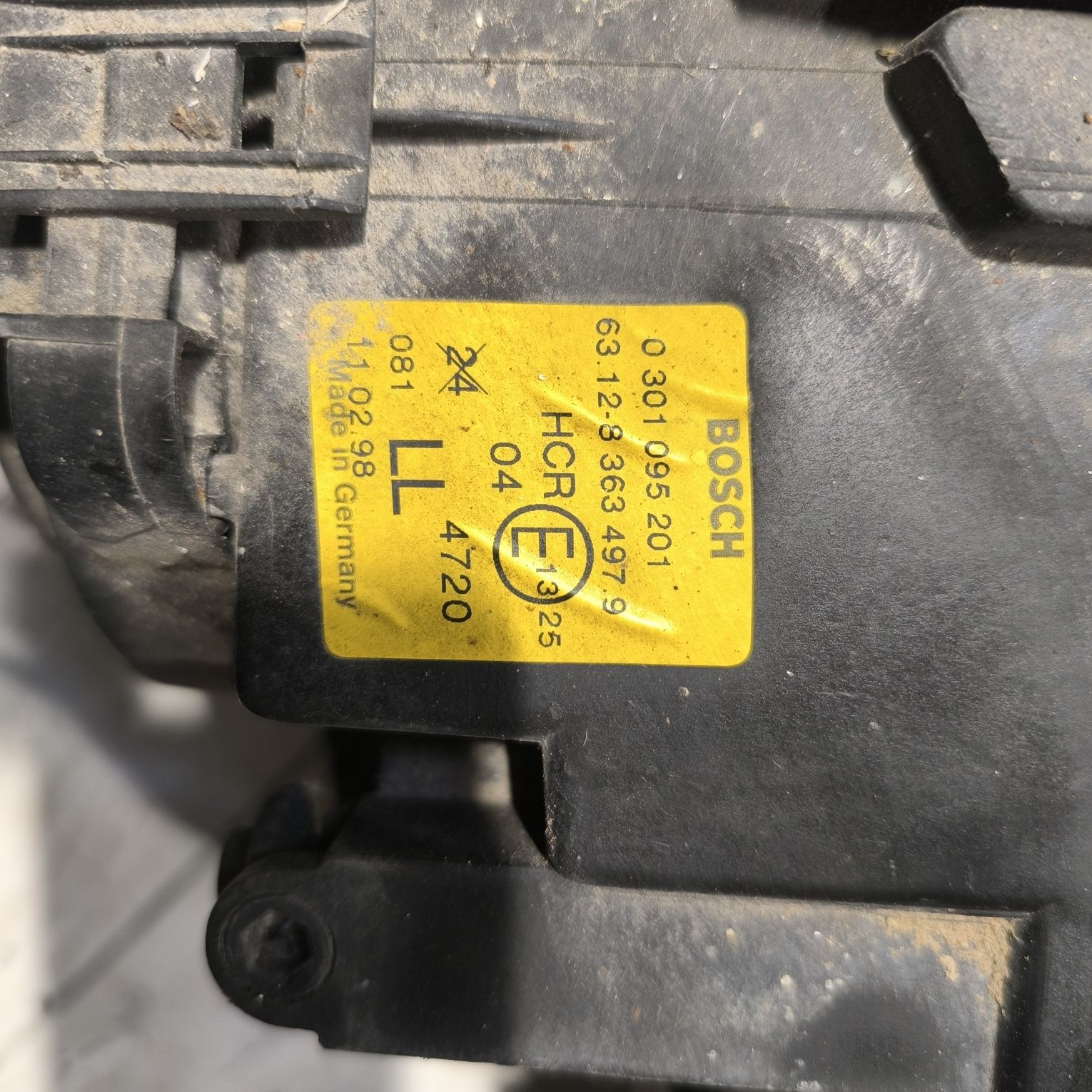 Lampa przód lewa BMW E36