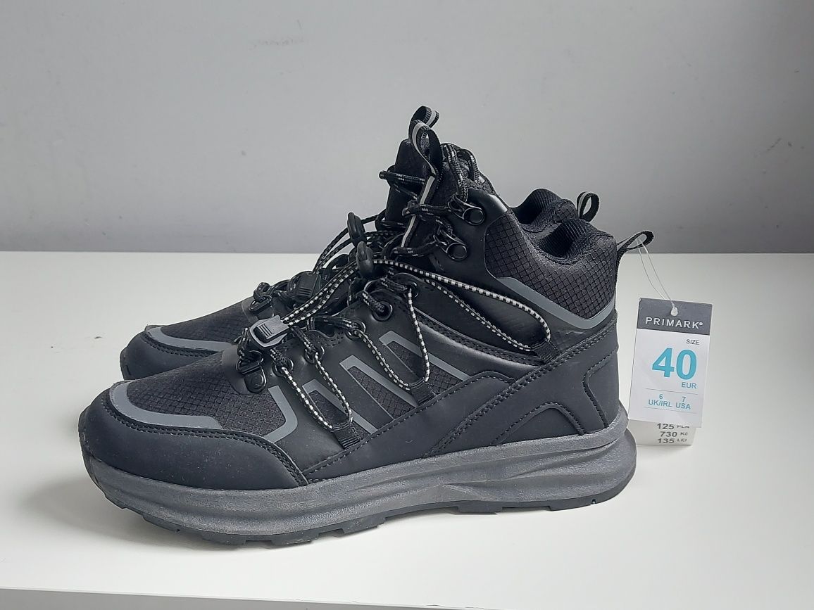 Buty damskie Primark 39-40. Nowe buty górskie