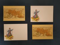Комплект новий випуск поштового набору Укрпошта листівка + конверт