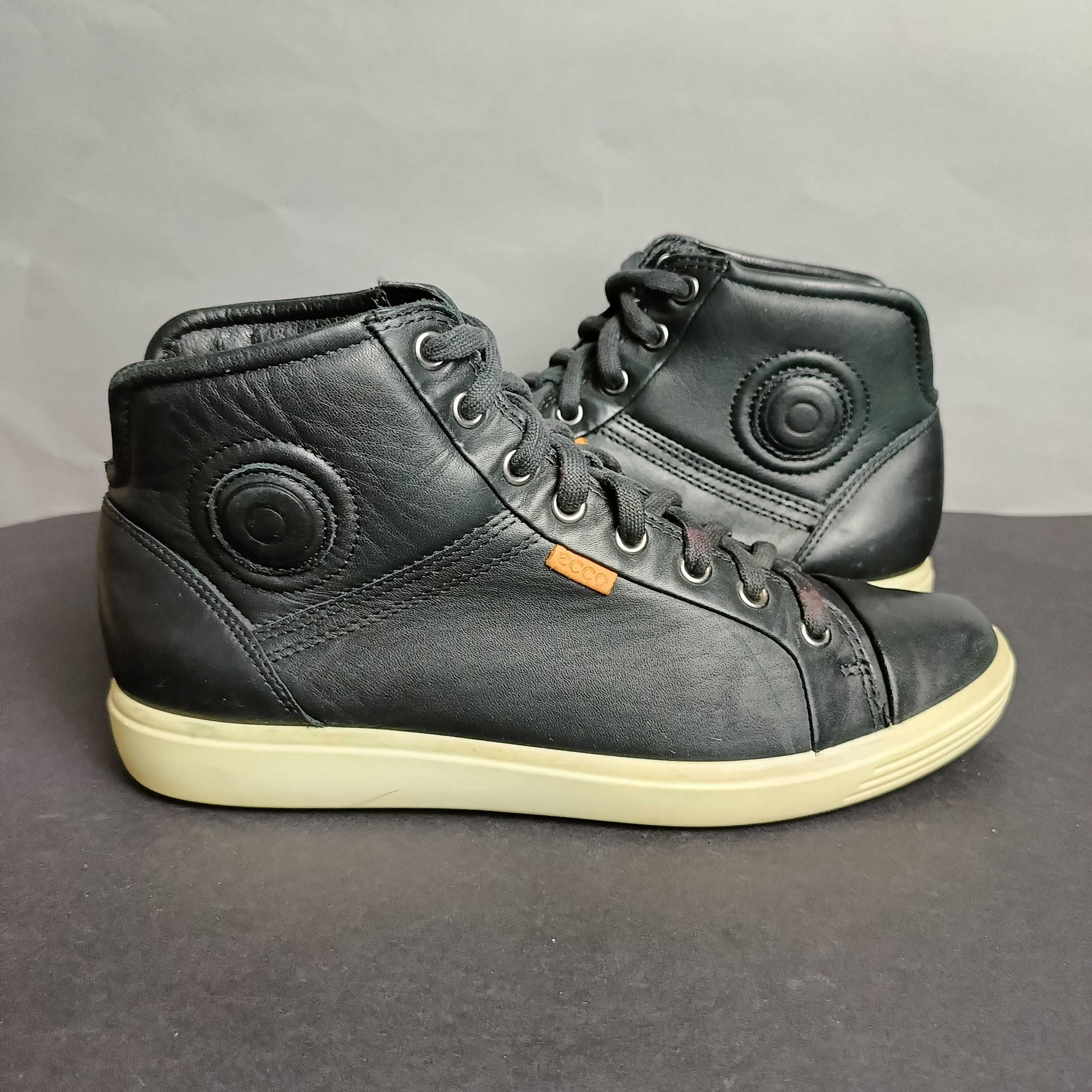 Ecco Soft 7 botki półbuty damskie r. 40 skóra! 1442