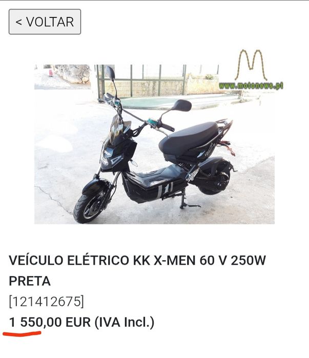 Elétrica conforme fotos