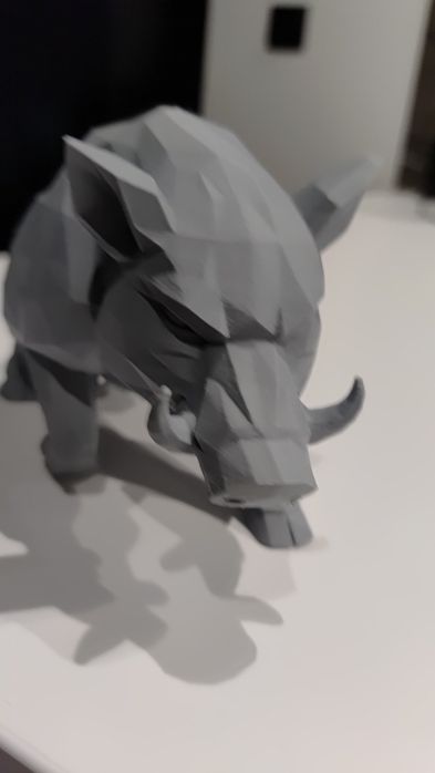 Dzik figurka  wydruk 3d Figura