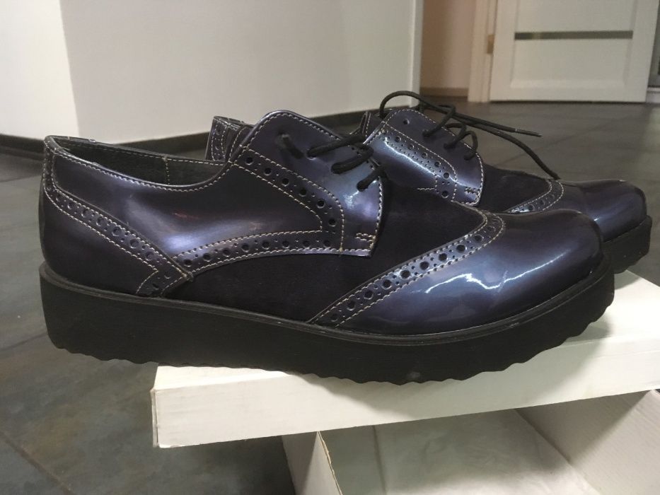 Tуфлі жіночі "Baeza Shoes", шкіра, Іспанія, нові