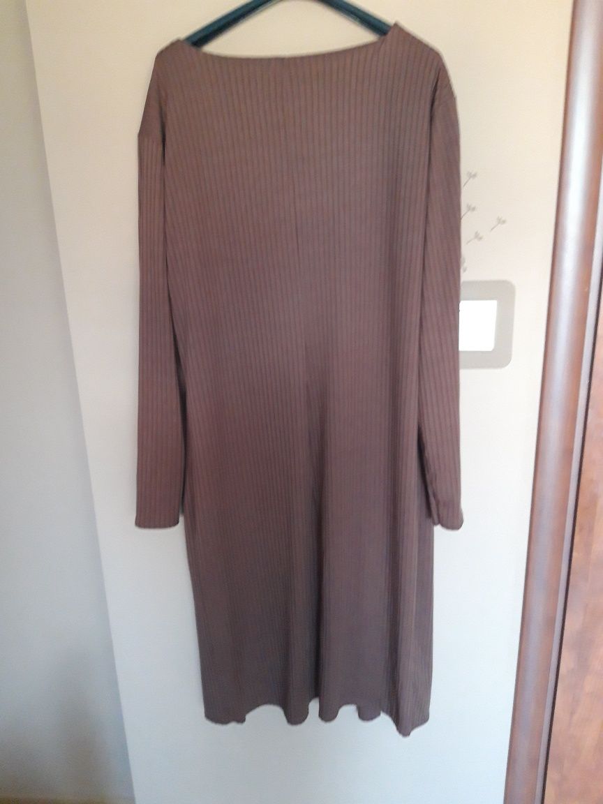 Dłuższa narzutka, płaszcz sweterkowy, kardigan rozmiar 48/50/52  5XL