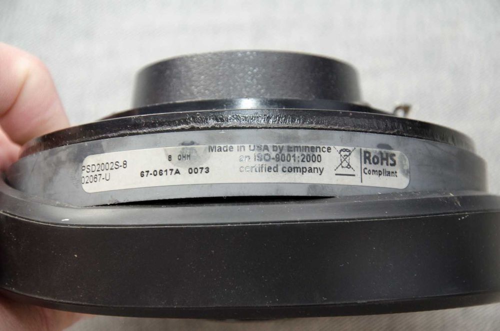 Високочастотні драйвера ВЧ драйвер Eminence PSD:2002-8 80 Watt пара