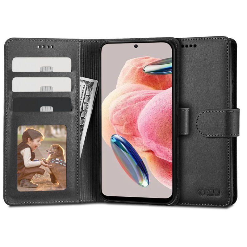 Tech-Protect Wallet Xiaomi Redmi Note 12 4G / Lte Black