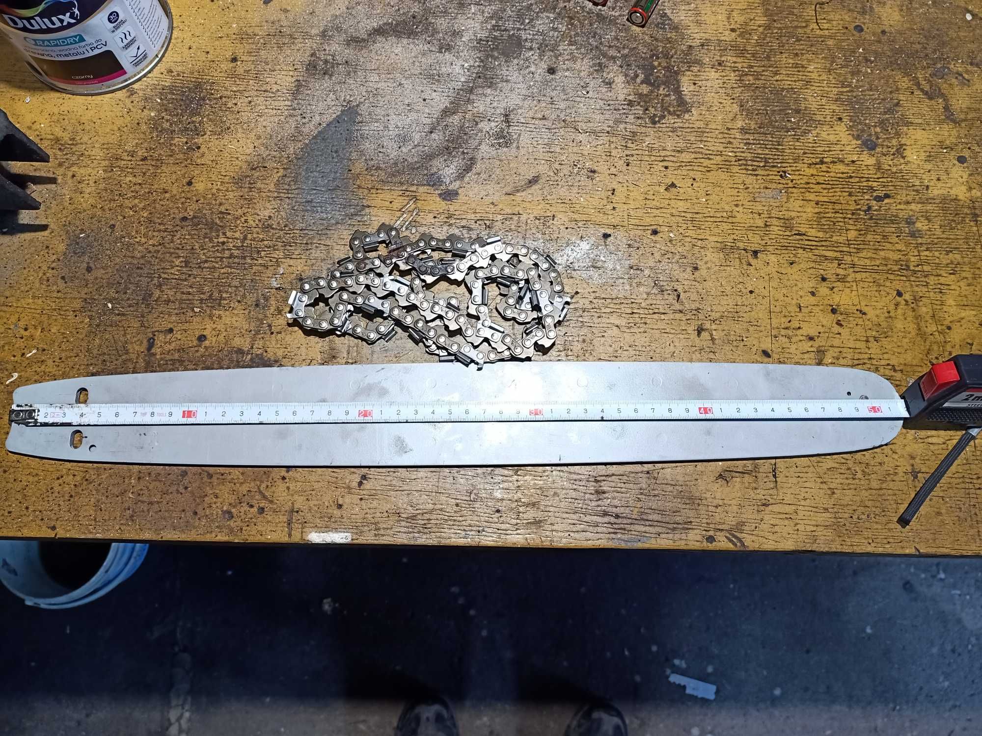 Prowadnica do piły spalinowej 40 cm + dwa łańcuchy