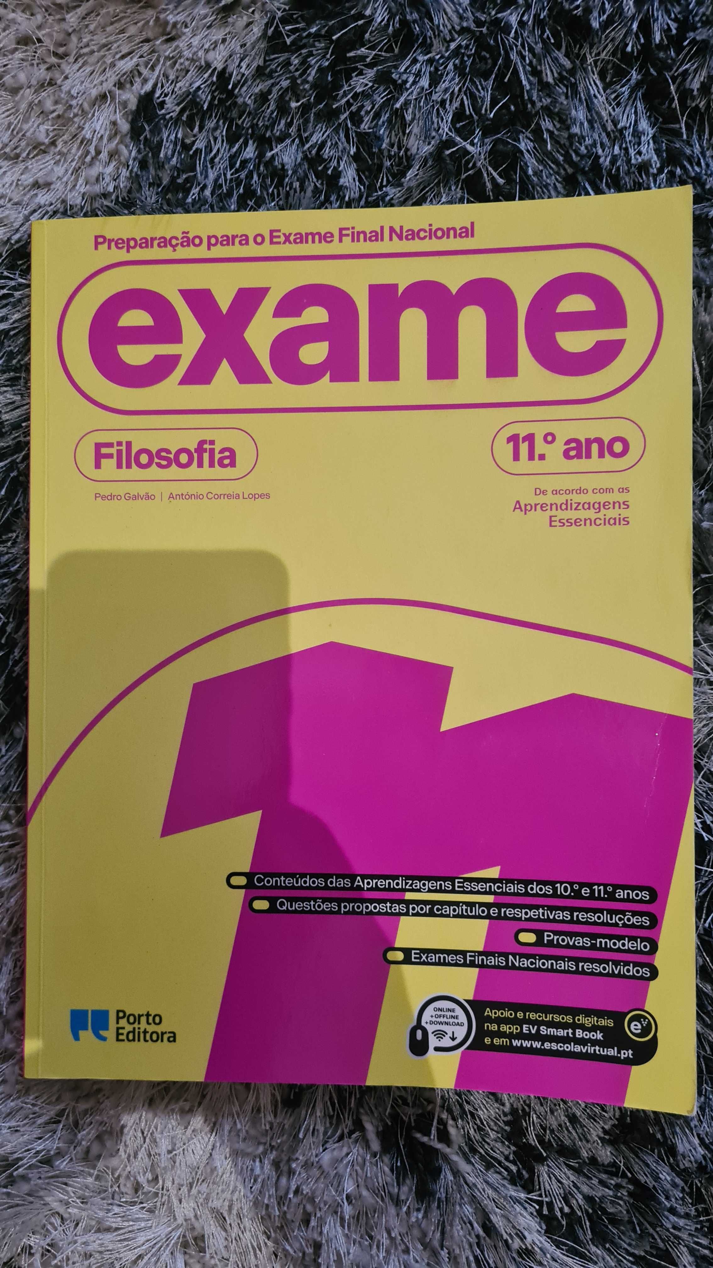 Livro de preparação para o exame de filosofia