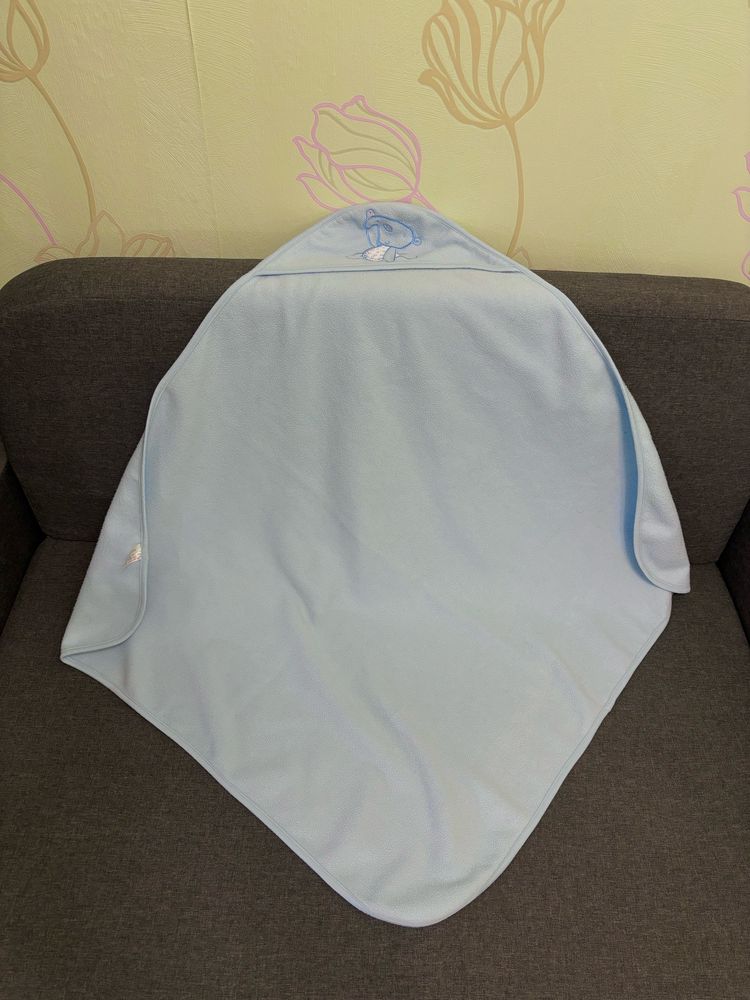 Matalan 87*83см Плед куточок для малюка на прогулянку бакитний Англія