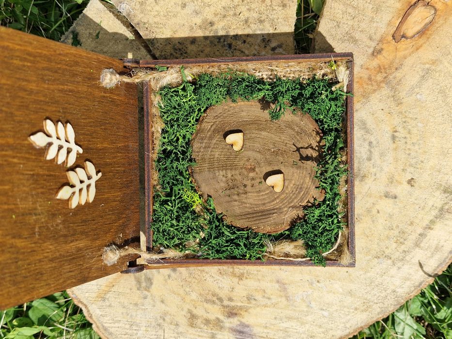 Pudełko na obrączki