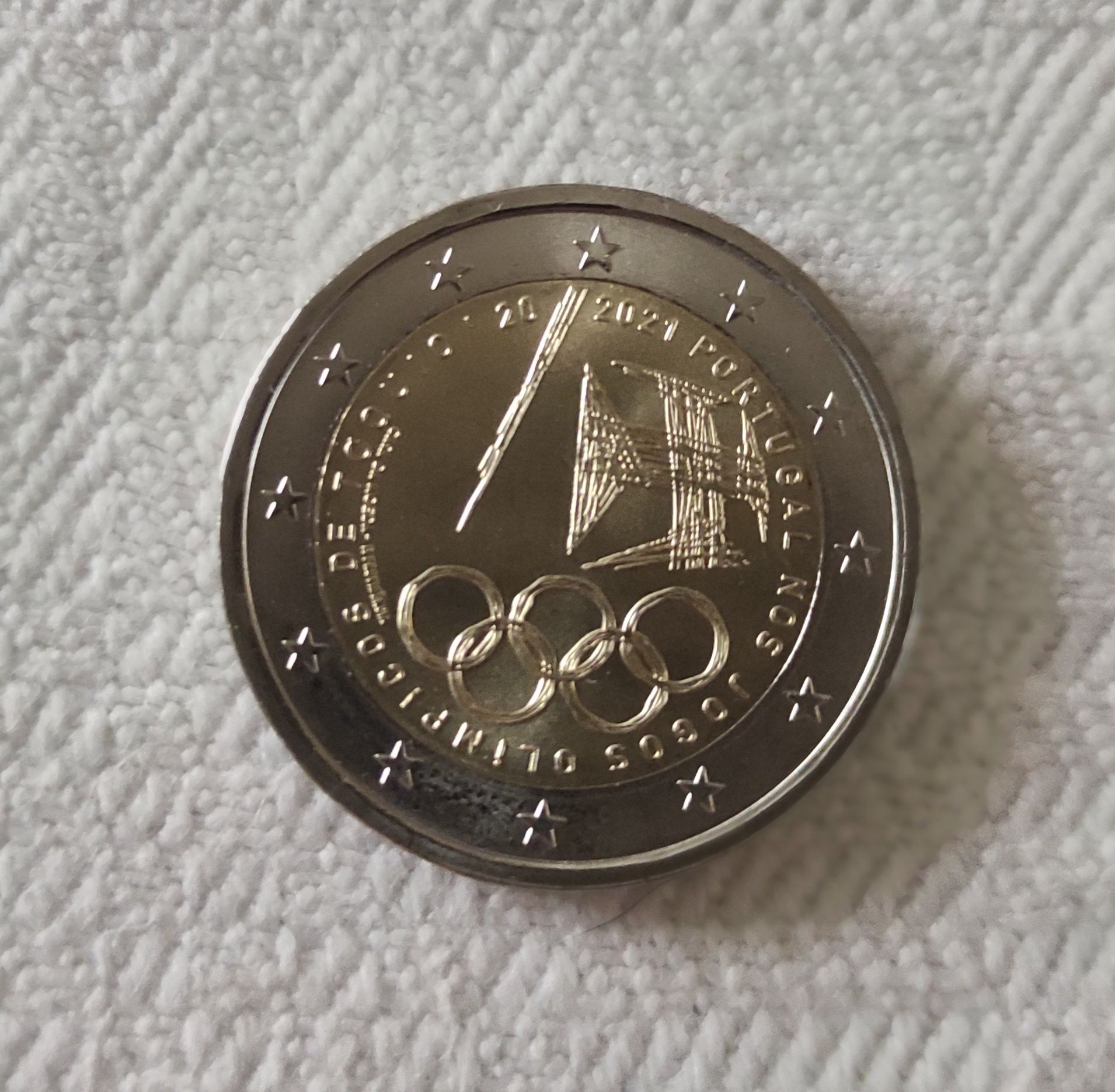 Moedas UNC Comemorativas de Portugal