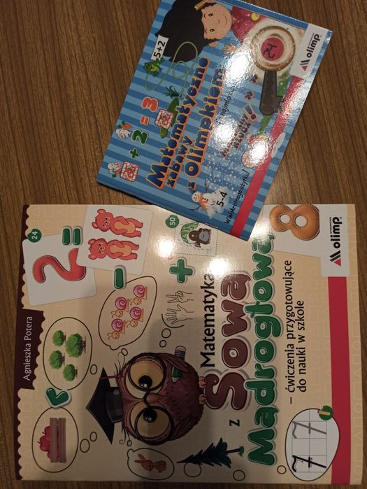 Matematyczne zabawy dla 6-7 latka wydawnictwo Olimp magiczny klucz