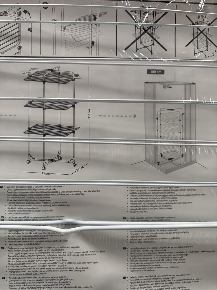 Nowa suszarka do ubran Vileda Mixer 3 gwarancja