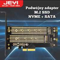 Adapter karta rozszerzeń ssd nvme sata PCI-e pcie