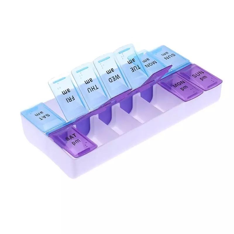 Caixas de medicação novas com portes incluídos