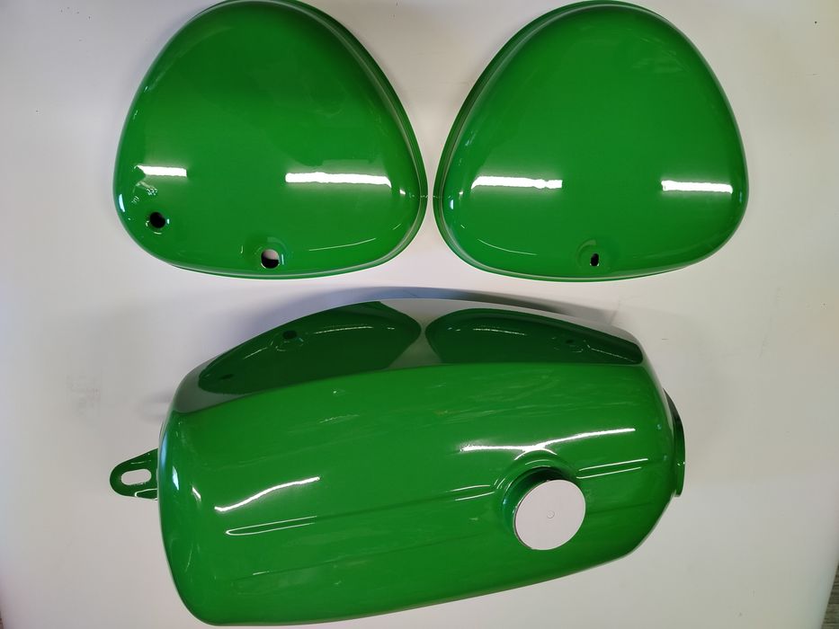 Zbiornik paliwa+pokrywy boczne Simson S51, enduro, nowe, sklep