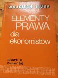 Elementy Prawa dla ekonomistów Wojciech Siuda
