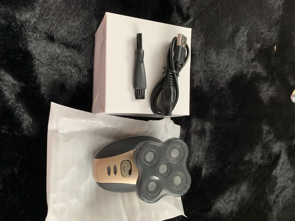 Електробритва для чоловіків Shaver LK-1800 для обличчя та голови