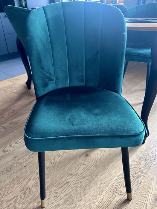 Komplet krzeseł drewno bukowe