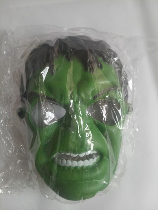 Maska z gumką Hulk