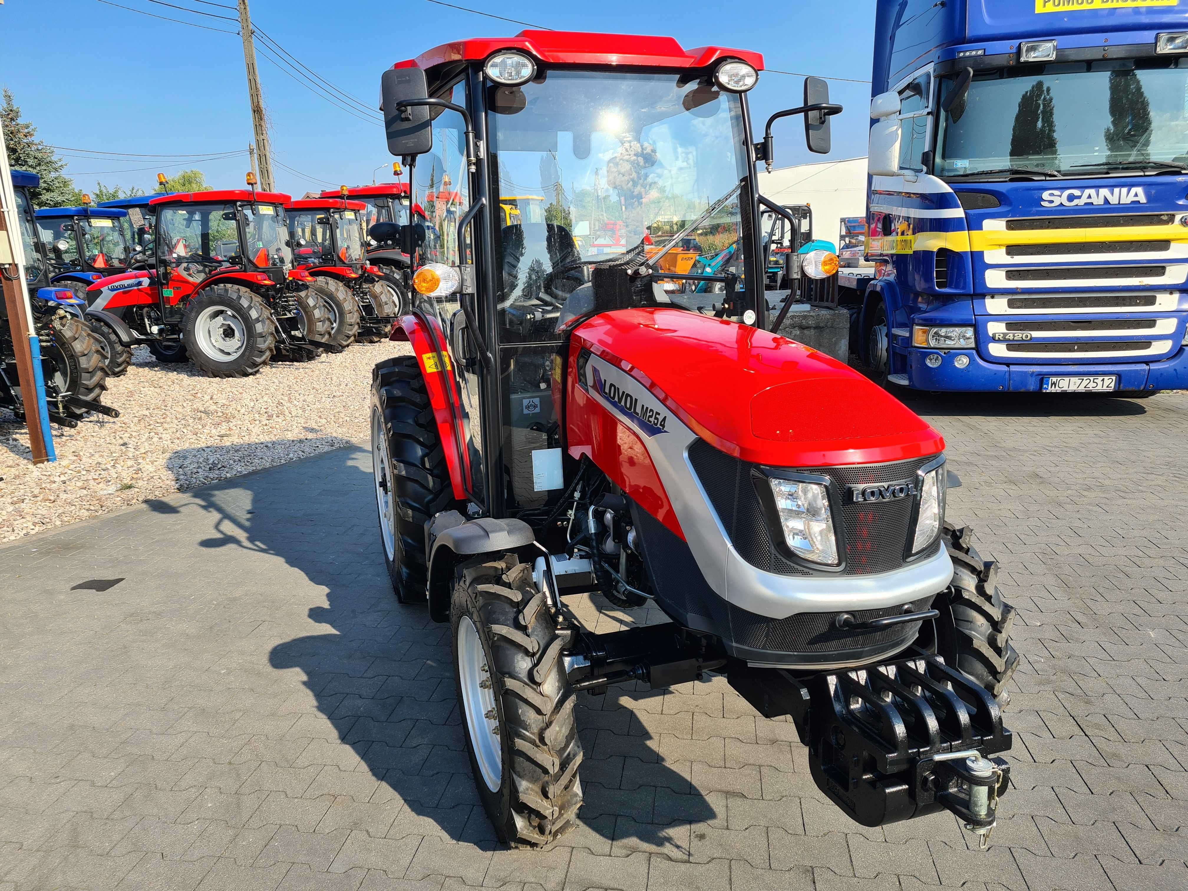 LOVOL M254 25KM KREDYT 0% Rewers 4x4 Wspomaganie NOWY Pod Program PROW