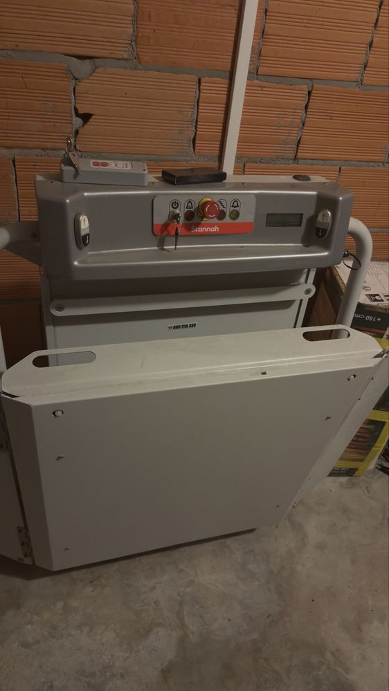 Plataforma stannah para cadeira de rodas
