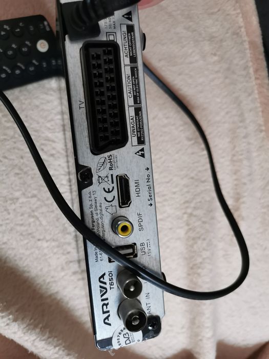 Dekoder ariva t650i