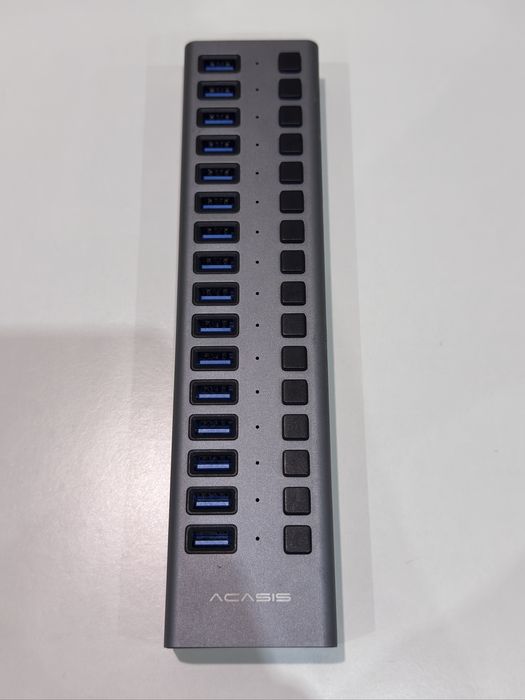 USB-хаб ACASIS на 16 портов, алюминиевый блок