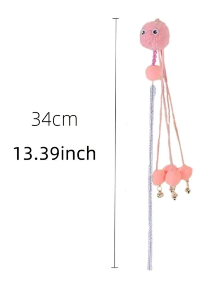 Conjunto 3 Brinquedos Interativos P/ Gato -Novo
Inclui 3 varinhas sup