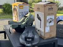 Fotelik samochodowy Joie i-Snug 2 Laurel + Baza Joie i-Base Encore 360