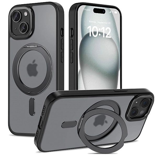 Tech-Protect Magring Magsafe Iphone 15 Matte Black