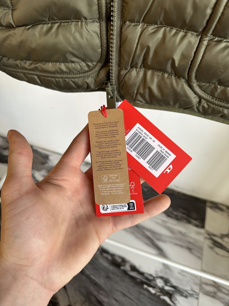 Куртка Diesel W-Hawkyl-SL Olive Green Размер 50 M,L, ХЛ