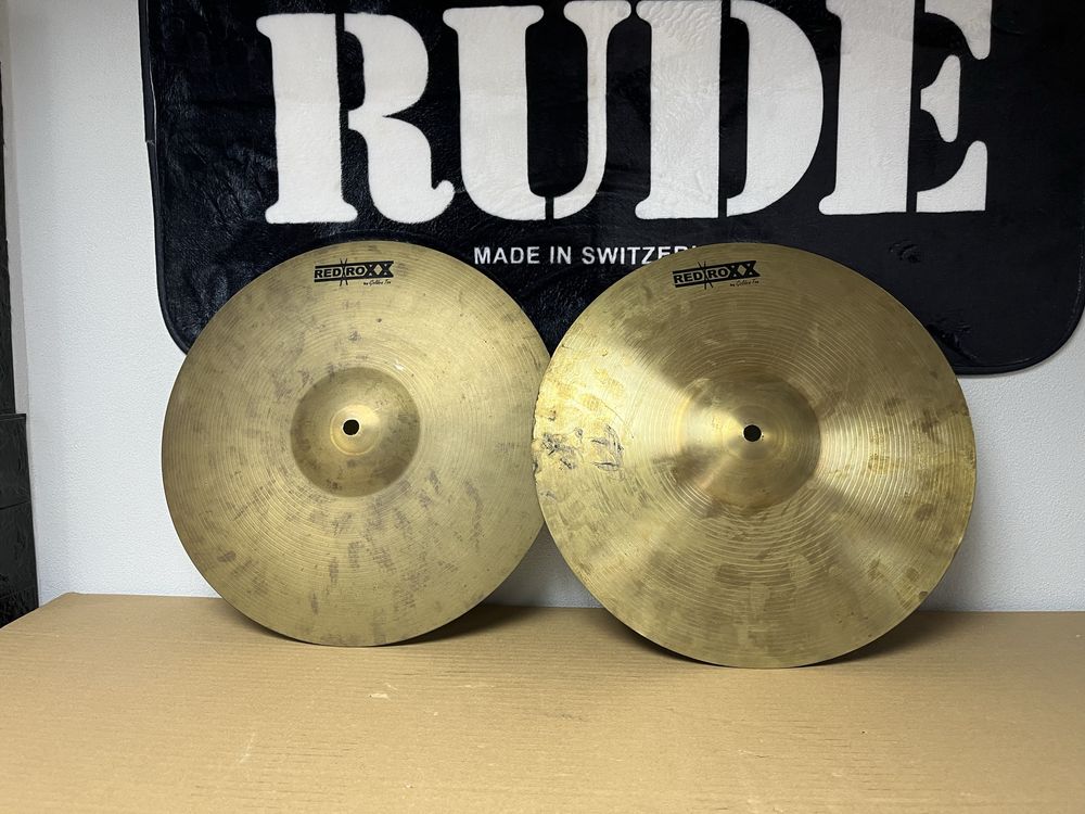 Hihat 14" RedRoxx Talerz perkusyjny Blackbeat