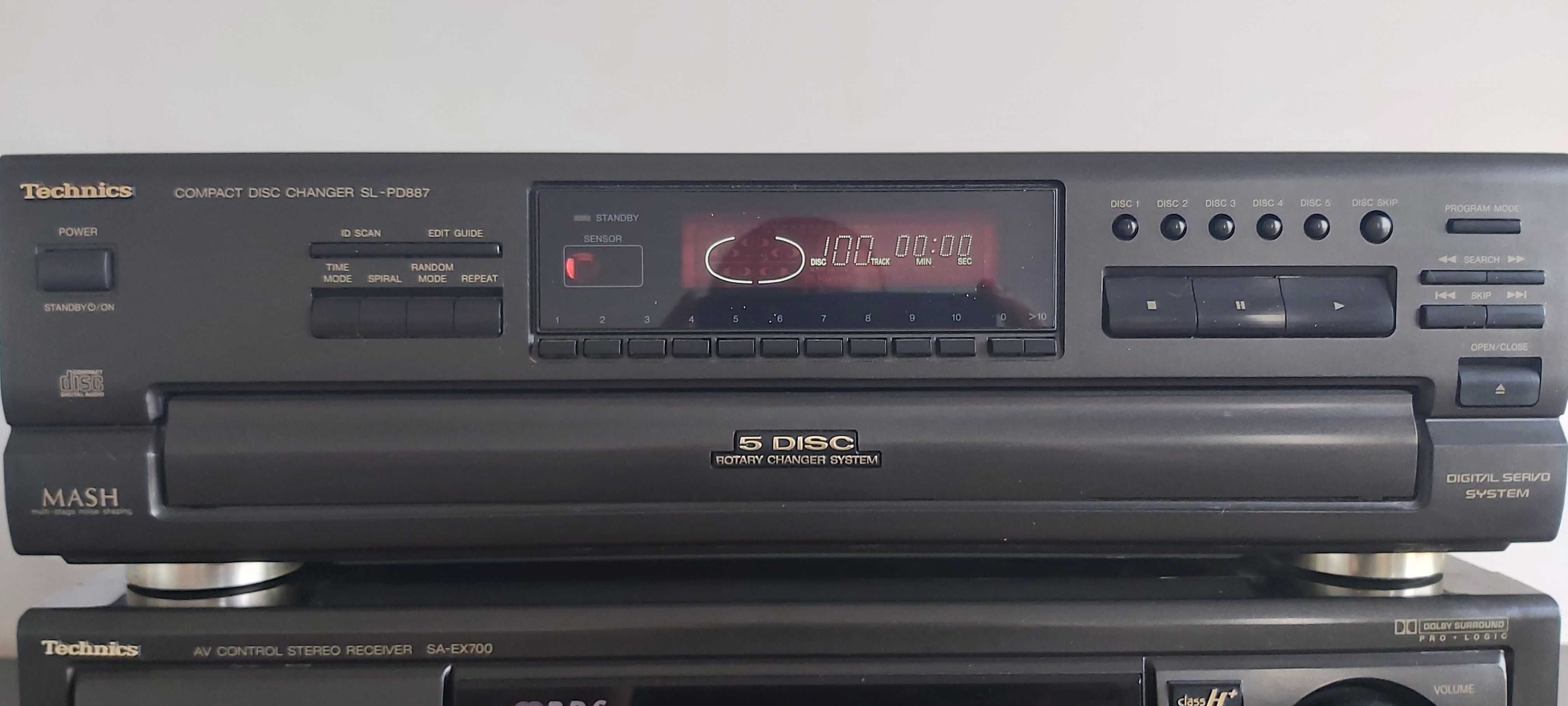 Amplituner i cd technics