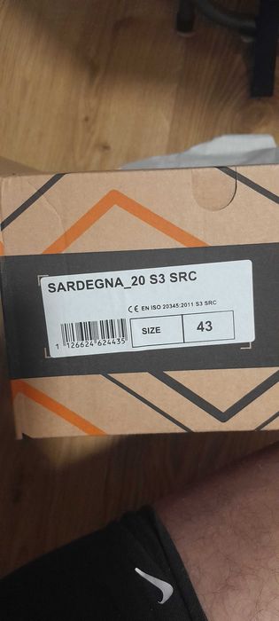 Buty robocze Exena r43 S3