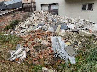 wywóz gruzu ziemi, piasku, materiałów sypkich wyburzenia i rozbiórki