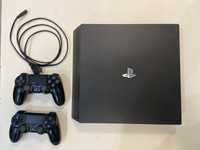 PlayStation 4 PRO 1TB + pad + kabel zasilający