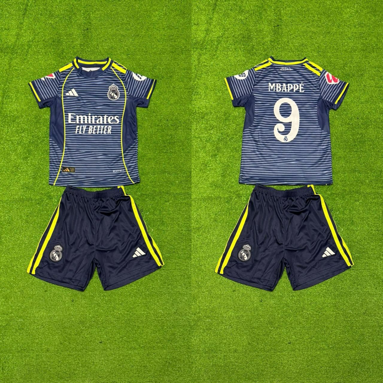 Дитяча футбольна форма Реал Мадрид (основна, гостьова), MBAPPE 9