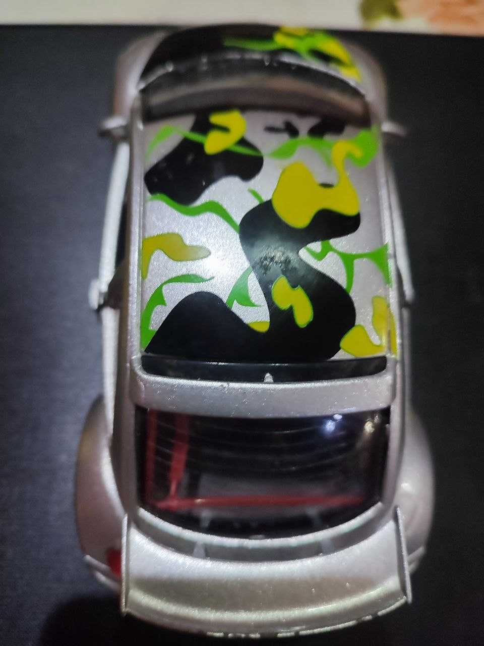 Модель  машинки volkswagen new beetle cup