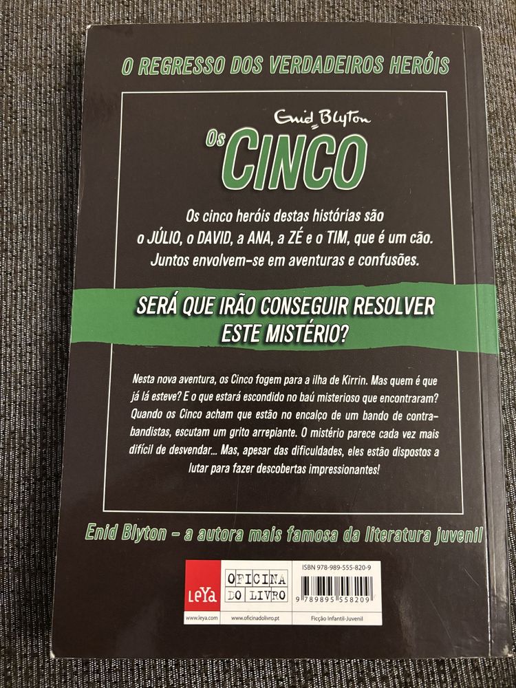 Os Cinco Nº 3 - Os Cinco Voltam à Ilha Enid Blyton