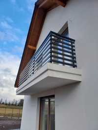 Balustrady balkonowe, balustrady 80x20