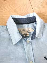 Koszula H&M cienka 110 błękit