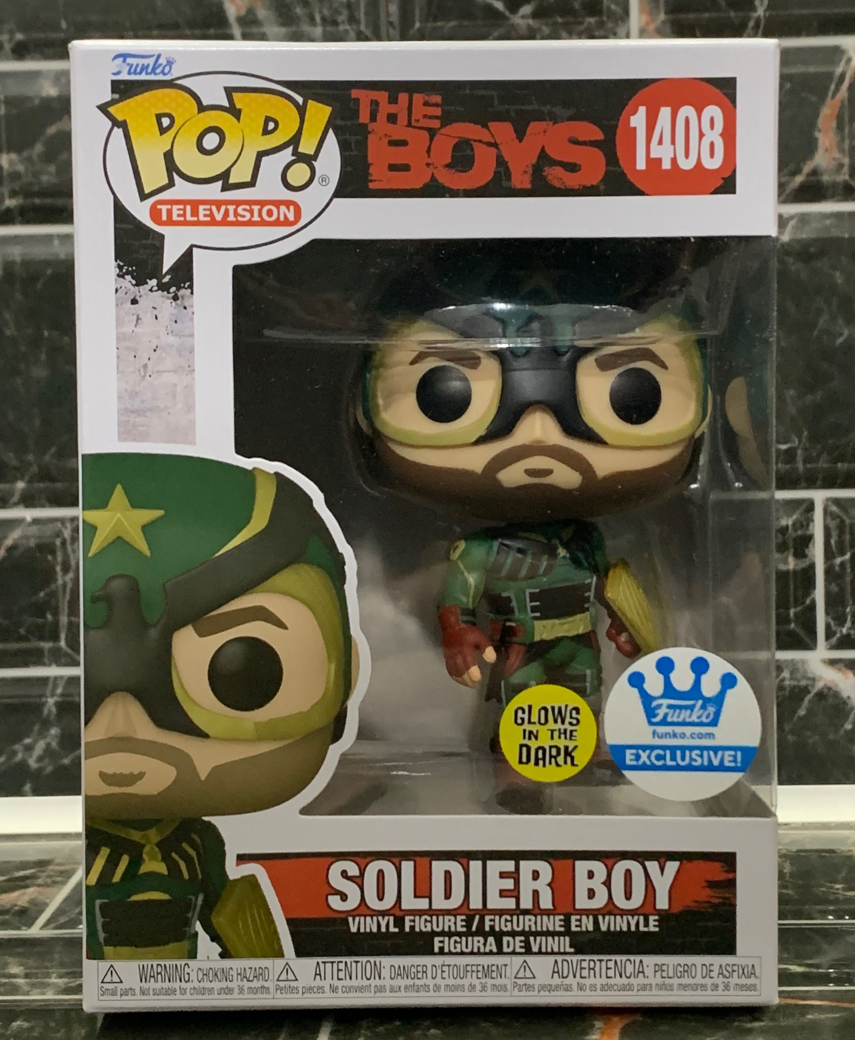 Funko Pop! The Boys Soldier Boy/Солдатик Glow Exclusive Funko 1408